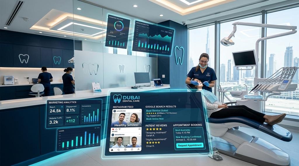 Digital Marketing Strategy for Dentists in Dubai — Patient Acquisition and Online Presence